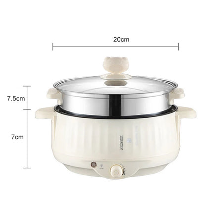 Electric MultiCooker Rice Cooker Multifunctional Frying Flat Pan Non-stick Cookware Multi Hotpot Soup Cooking Kitchen Appliances